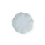 Soft Blue Fluted Ceramic Salad Plate, 10-inch