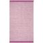 Coastal Charm Pink Cotton 8' x 10' Hand-Woven Area Rug