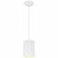 Pilson XL Matte White Steel Indoor/Outdoor Pendant Light