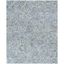 Blue Hand-Tufted Wool and Cotton 8' x 10' Area Rug