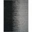 Light Grey and Black Cowhide Flat Woven 8' x 10' Area Rug