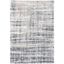 Fontana Ivory and Gray Hand-Knotted Shag Rug, 8' x 10'