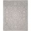 Plush Hand-Tufted Grey Wool 8' x 10' Area Rug