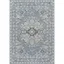 Anatolia Soft Medallion Blue Wool-Blend Runner Rug 2'3" x 7'6"