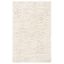 Ivory Hand-Tufted Wool Shag Area Rug, 3' x 5'