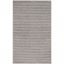 Gray Flat Woven Handmade Wool Area Rug, 6' x 9'