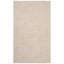 Handmade Tufted Beige Wool Square Area Rug