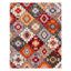 Braided Medallion Handmade 8' x 10' Red Cotton Blend Area Rug