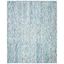 Ivory Navy Abstract Hand-Tufted Wool Area Rug 9' x 12'