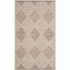 Coastal Charm Handwoven Beige Cotton & Wool Runner Rug, 2'3" x 5'