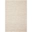 Ivory Hand-Knotted Jute 4' x 6' Non-Slip Area Rug