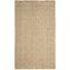 Ivory Natural 5' x 8' Hand-Knotted Jute Area Rug