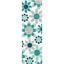 Ivory and Green Floral Hand-Tufted Wool Kids Runner Rug