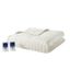 King Ivory Microplush Wi-Fi Heated Electric Blanket