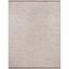 Gray Flat Woven Wool and Cotton 8' x 10' Area Rug