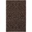 Brown Hand-Tufted Wool 6' x 9' Geometric Area Rug