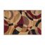 Reversible Multi-Color Geometric 5' x 7' Synthetic Area Rug