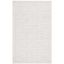 Gray Hand Tufted Wool Rectangular Area Rug 60" x 36"