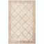 Natural Beige Handwoven Jute Kilim Area Rug 3' x 5'