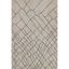 Noho Ivory and Black Synthetic Rectangular Rug, 7'10" x 9'10"