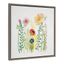 Patricia Shaw 22"x22" Colorful Floral and Fern Canvas Print