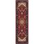 Heritage Red and Beige Wool Hand-Tufted Runner Rug