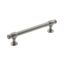 Satin Nickel 5-1/16" Traditional Cabinet Bar Pull with Mounting Hardware