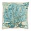 Coastal Blue Sea Fan Down Throw Pillow, 20"