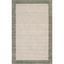 Hand-Knotted Artisan Gray Wool Rectangular Area Rug