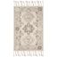 Gray Hand-Tufted Wool 6' x 9' Bohemian Area Rug