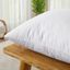 26" x 26" White Cotton Down Feather Pillow Inserts, Set of 2