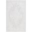 Light Grey/Ivory Hand Tufted Wool 5' x 8' Area Rug