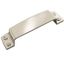 Polished Nickel 3-1/2" Cabinet Cup Pull with Mounting Hardware