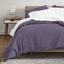 Dusty Purple Organic Cotton Full/Queen Sateen Duvet Cover Set