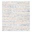 Ivory Coastal Square Hand-Woven Cotton Area Rug - 6'x6'