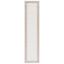 Ivory and Beige Synthetic Runner Rug, 9' x 2'2"