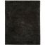 Handmade Supreme Dark Grey Synthetic Shag Rug 8' x 10'