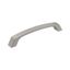 Brushed Nickel Modern Cabinet and Drawer Pull with Mounting Hardware