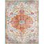 Elegant Gray 94" Stain-Resistant Polypropylene Area Rug