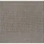 Modern Square Indoor/Outdoor Rug in Black and Light Gray, 4' x 4'