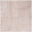 Taupe 6'7" Square Non-Slip Synthetic Area Rug