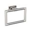 Esquire Polished Nickel and Stainless Steel Wall Mounted Towel Ring