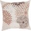 Sunny Aloha 20" Square Natural Polyester Outdoor Throw Pillow