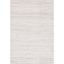 Ivory and Light Grey Handmade Wool Rectangular Rug, 3' x 5'