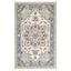 Ivory and Blue Hand-Tufted Wool Rectangular Area Rug