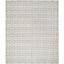 Handmade Gray Wool 9' x 12' Flat Woven Rectangular Area Rug