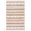 Natural Ivory Flat Woven Wool Cotton Area Rug 4' x 6'