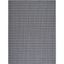 Charcoal Grey Hand-Knotted Wool-Cotton Blend Area Rug - 9' x 12'