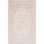 Ivory and Natural 4' x 6' Hand Tufted Wool Area Rug