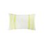 Morgan Citron Yellow Striped Cotton Throw Pillow